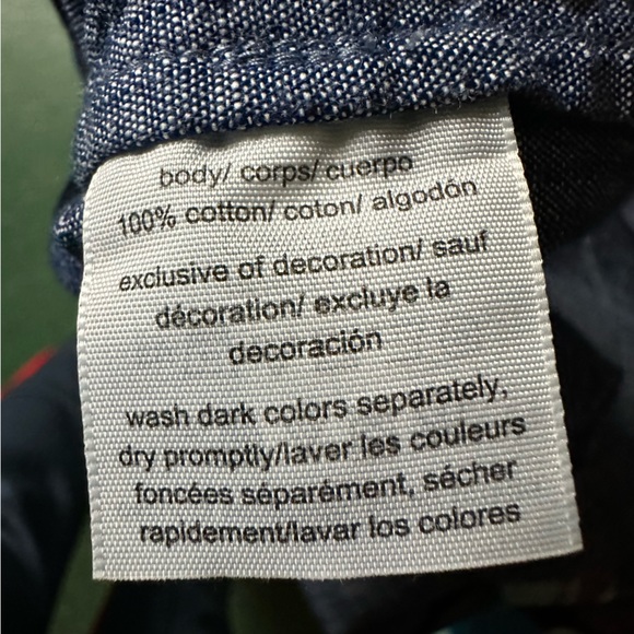 Tommy Hilfiger WOMENS button down shirt blue Size Large - Picture 5 of 5